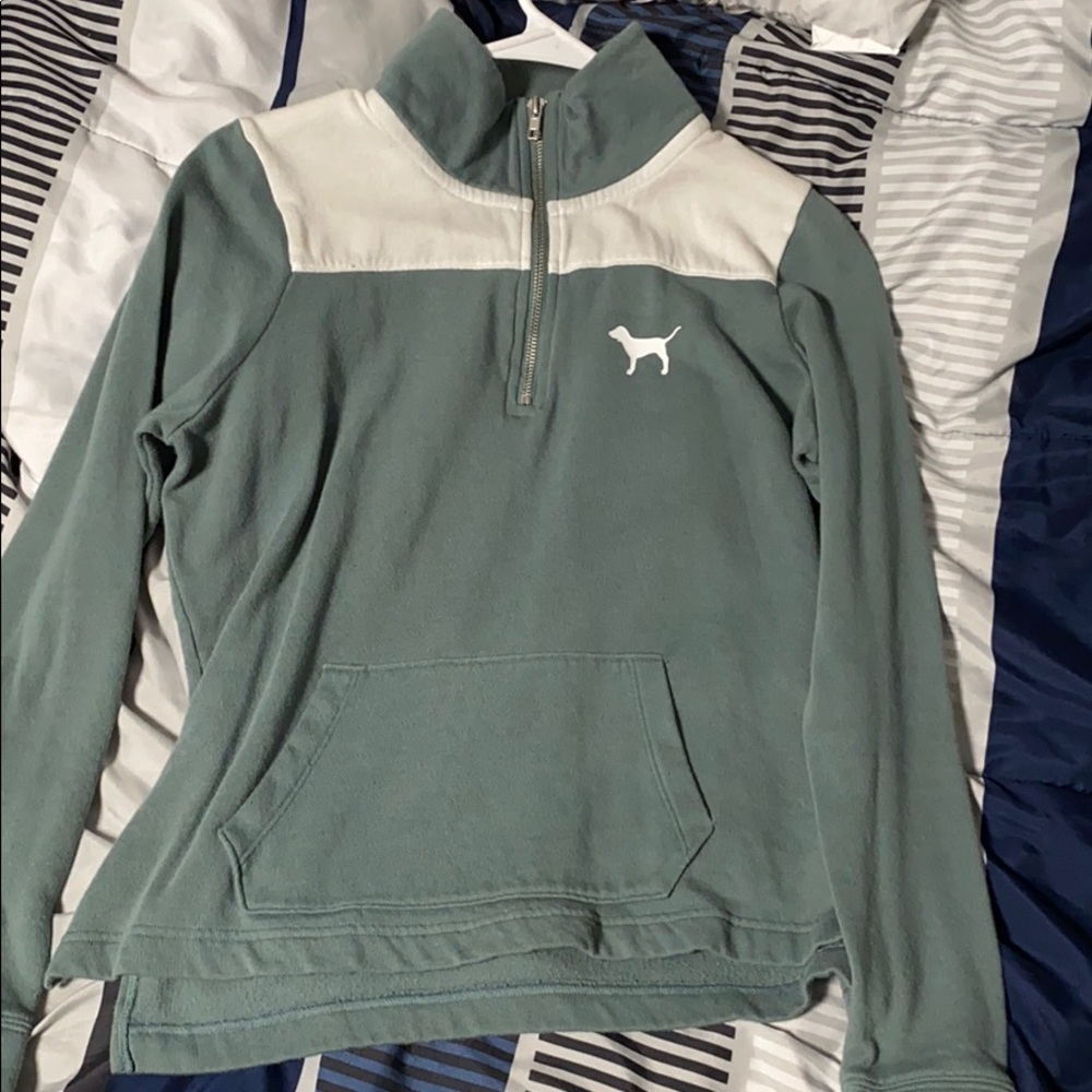 VS Pink Quarter Zip
